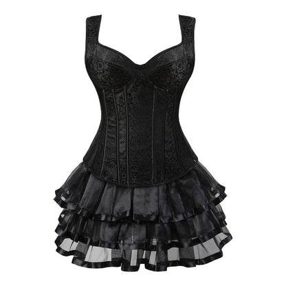 Funki Findz | Dresses | Women's Shoulder Strap Corset Dress