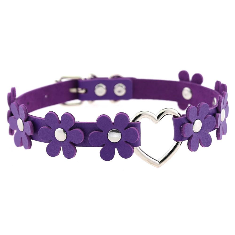 Funki Findz | Necklaces | Women's Sweet Flower Heart Choker