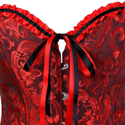 Funki Findz | Lingerie | Women's Pretty Overbust Corset | Bustier