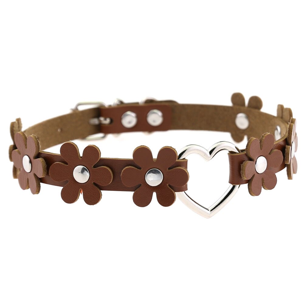 Funki Findz | Necklaces | Women's Sweet Flower Heart Choker