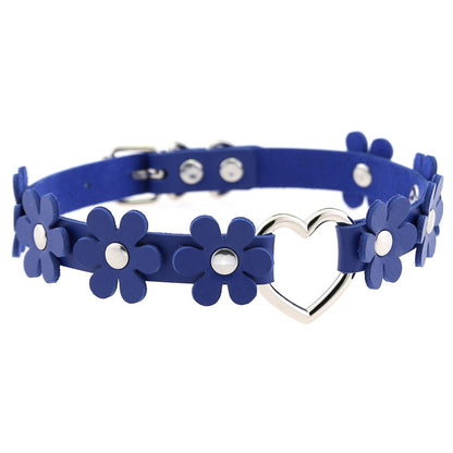 Funki Findz | Necklaces | Women's Sweet Flower Heart Choker