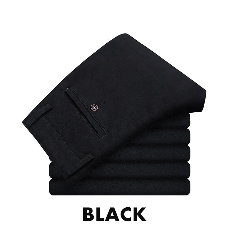 Funki Findz | Pants | Men's Plus Size Straight Leg Business Pant