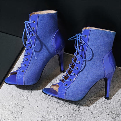 Funki Findz | Boots | Women's Steampunk Lace Up Ankle Boots