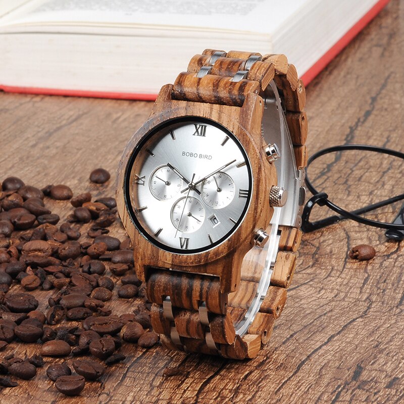 Funki Findz | Watches | Men's Luxury Wood Watch Gift Box Set