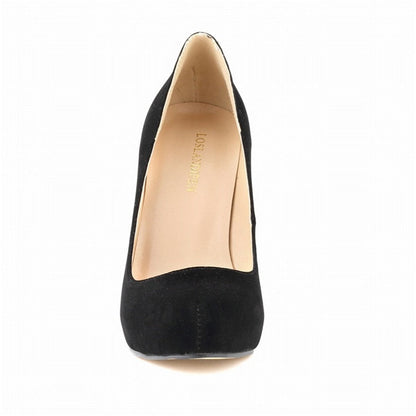 Funki Findz | Shoes | Women's Flock Formal Platform High Heels