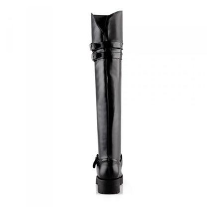 Funki Findz | Boots | Women's Winter Over Knee Flat Boots