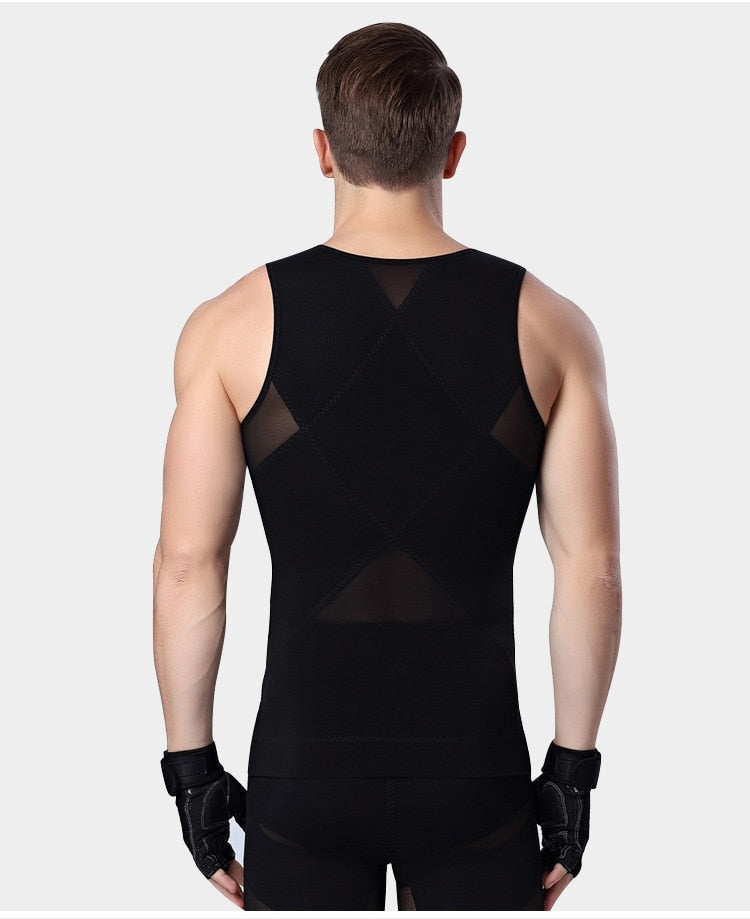 Funki Findz | Shapewear | Men's Slimming Compression Undershirt