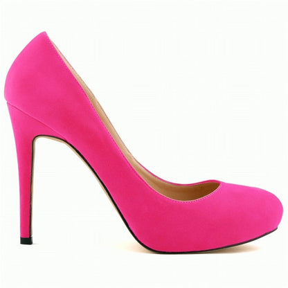 Funki Findz | Shoes | Women's Flock Formal Platform High Heels