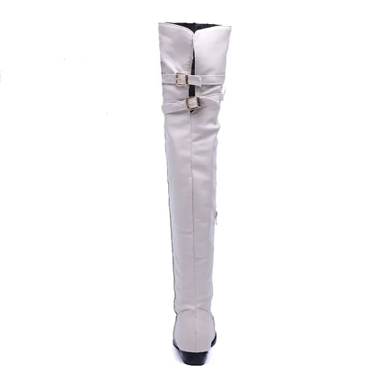 Funki Findz | Boots | Women's Over-The-Knee-High Flat Boots