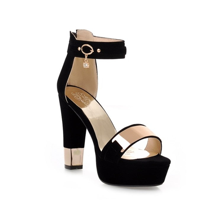 Funki Findz | Shoes | Women's High Block Heel Party Sandals