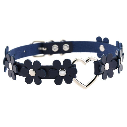 Funki Findz | Necklaces | Women's Sweet Flower Heart Choker