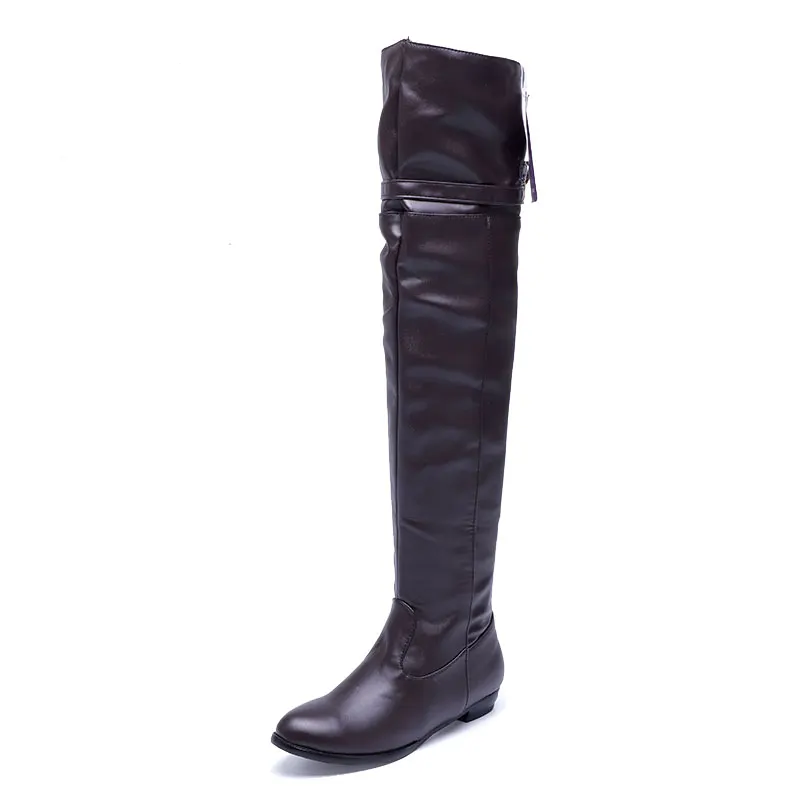 Funki Findz | Boots | Women's Over-The-Knee-High Flat Boots
