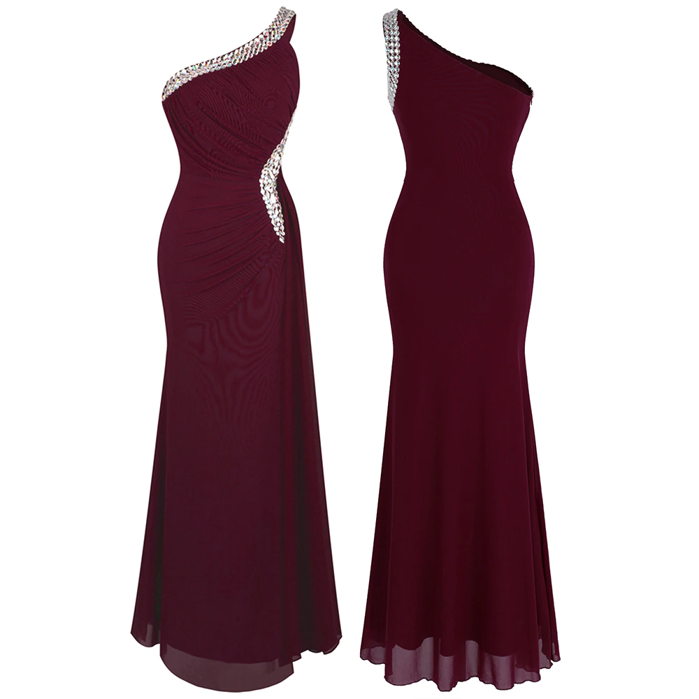 Funki Findz | Dresses | Women's Crystal Beaded Mermaid Dress