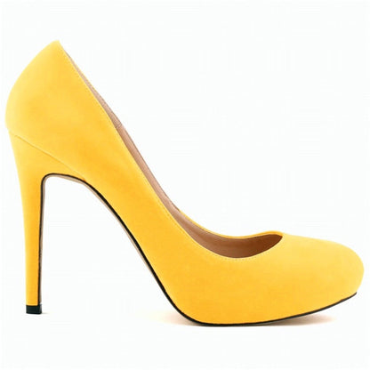 Funki Findz | Shoes | Women's Flock Formal Platform High Heels