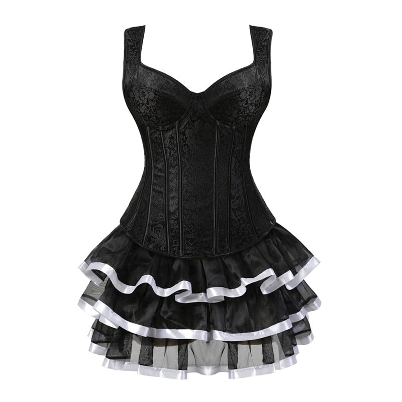 Funki Findz | Dresses | Women's Shoulder Strap Corset Dress
