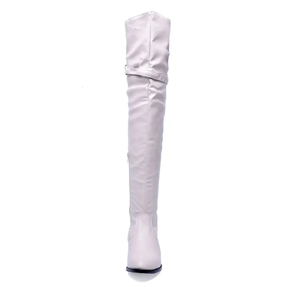 Funki Findz | Boots | Women's Over-The-Knee-High Flat Boots