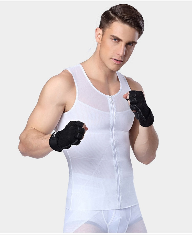 Funki Findz | Shapewear | Men's Slimming Compression Undershirt