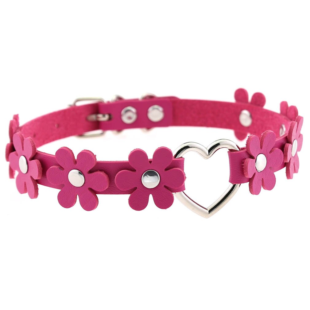 Funki Findz | Necklaces | Women's Sweet Flower Heart Choker