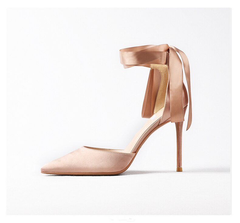 Funki Findz | Shoes | Women's Luxury Satin Bow Tie Stilettos