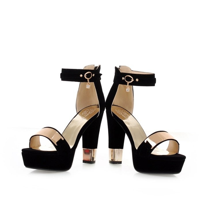 Funki Findz | Shoes | Women's High Block Heel Party Sandals