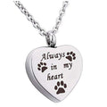 Funki Findz | Cremation Urn Necklaces | Always In My Heart Urn