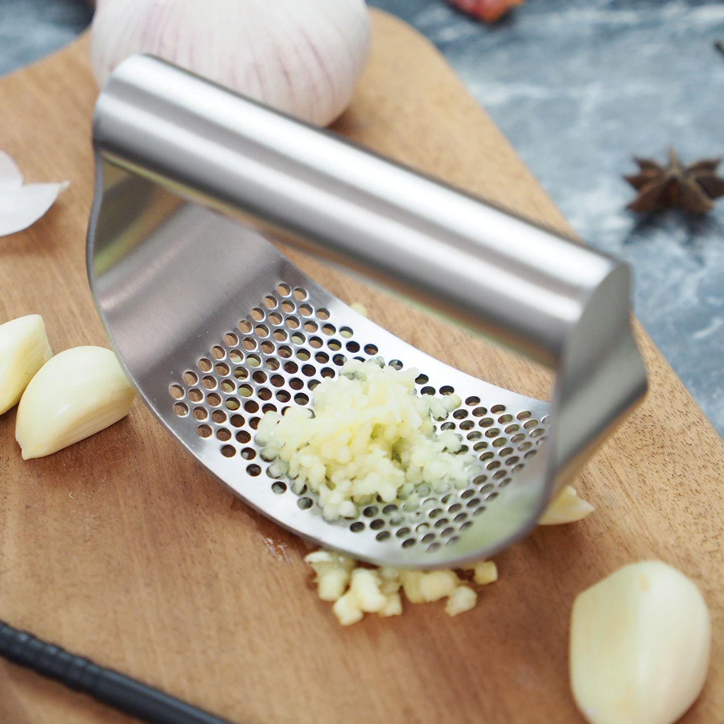 Funki Findz | Garlic Presses | Stainless Steel Garlic Rocker