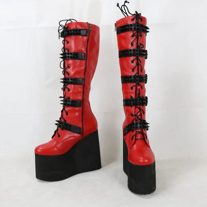 Funki Findz | Boots | Women's Super High Custom Platform Boot