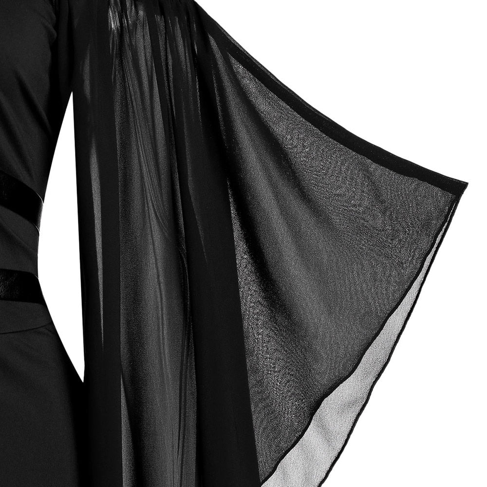 Funki Findz | Dresses | Women's Gothic Leather Strap Dress
