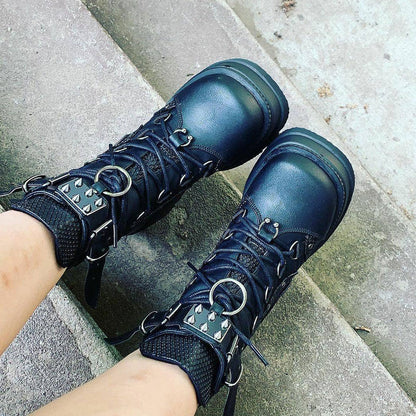 Funki Findz | Boots | Women's New Gothic Style Platform Boots