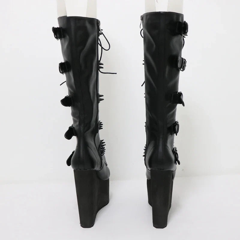 Funki Findz | Boots | Women's Super High Custom Platform Boot