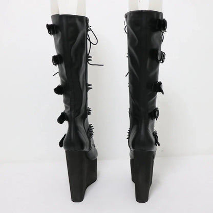 Funki Findz | Boots | Women's Super High Custom Platform Boot