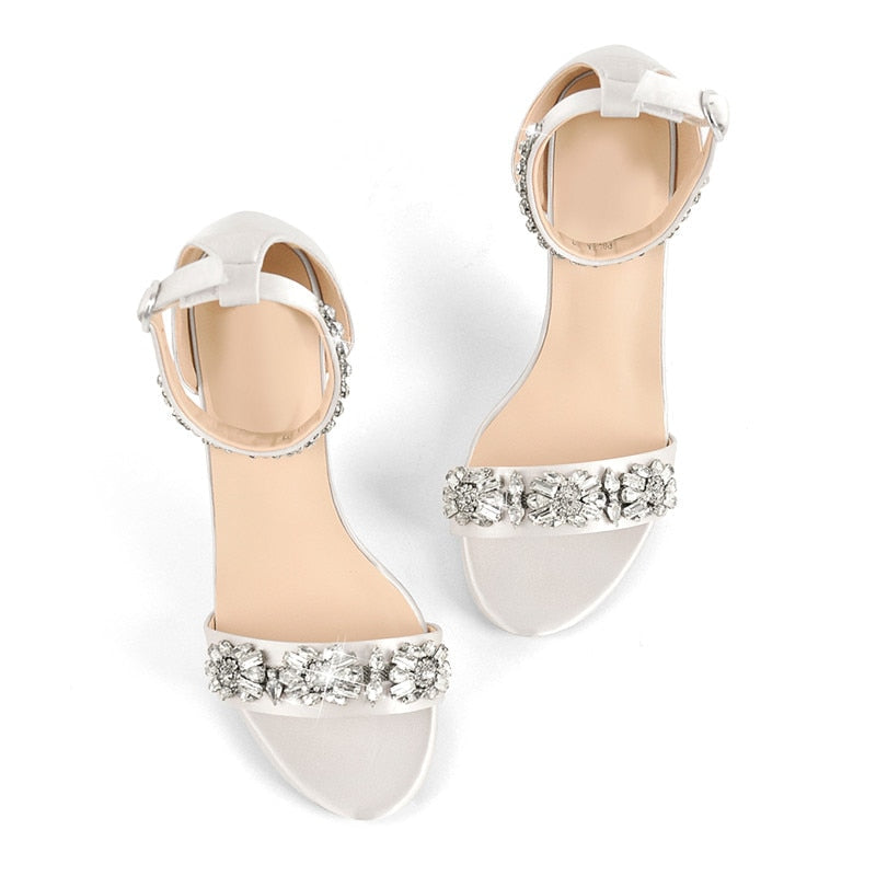 Funki Findz | Shoes | Women's Rhinestone Bridal Stilettos