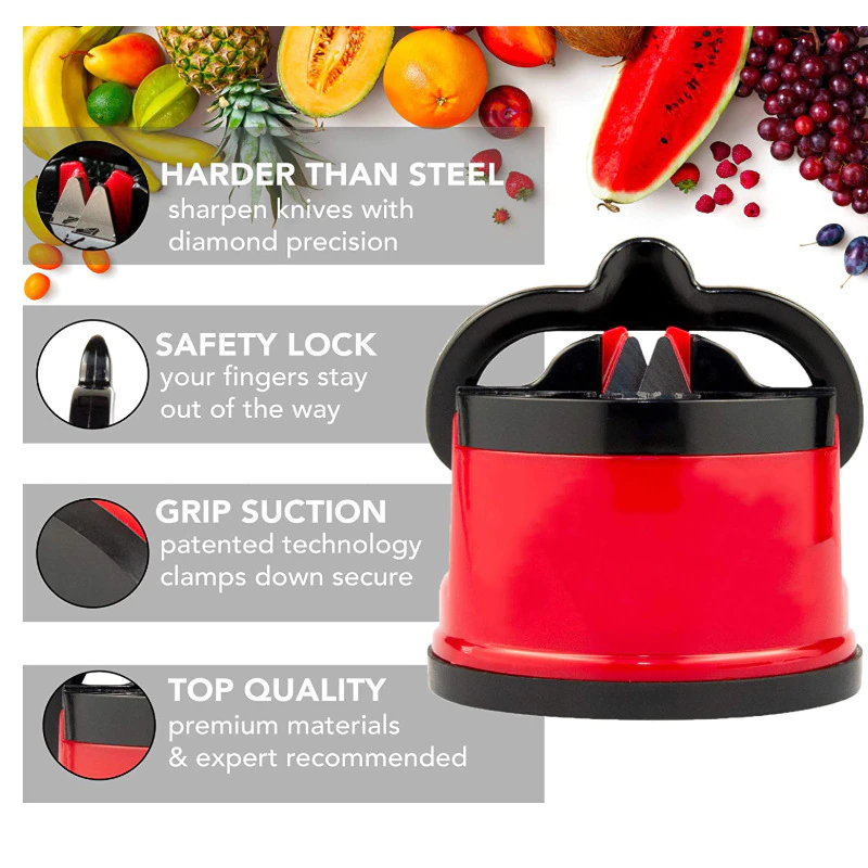 Funki Findz | Knife Sharpeners | Tungsten Suction Knife Sharpen
