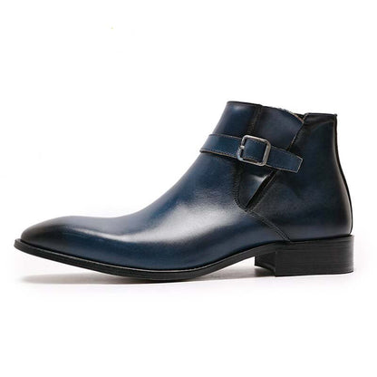 Funki Findz | Boots | Men's Genuine Leather Formal Dress Boots