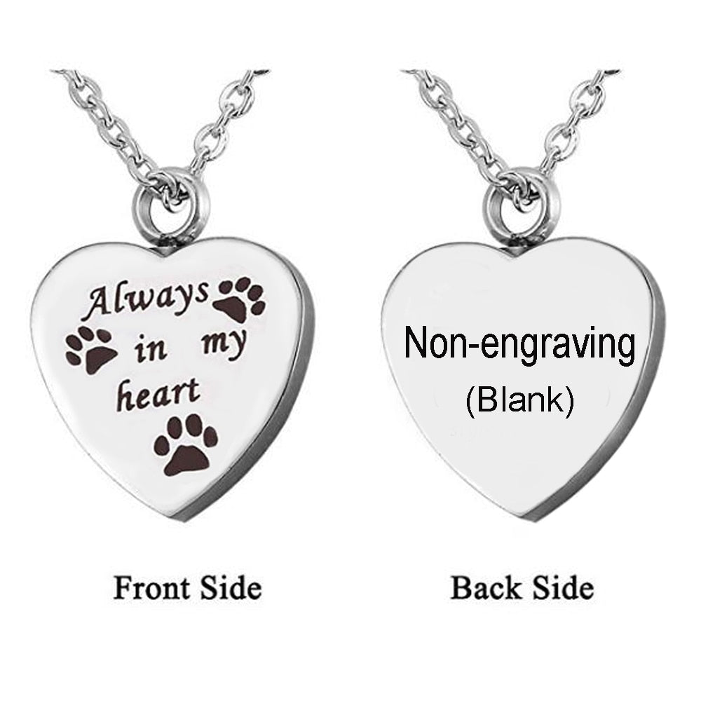 Funki Findz | Cremation Urn Necklaces | Always In My Heart Urn