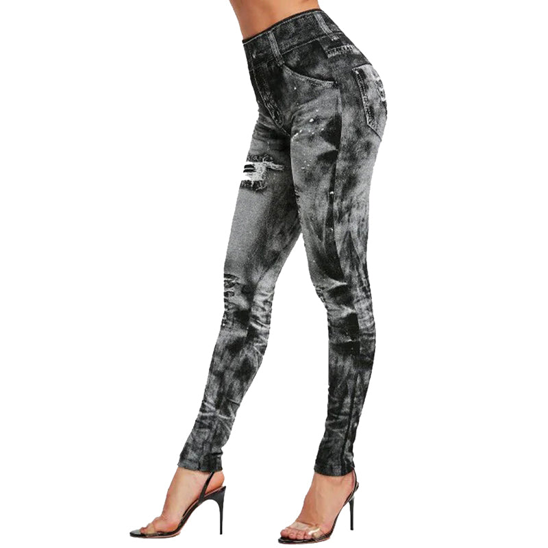 Funki Findz | Pants | Women's High Waist Jeans Jeggings
