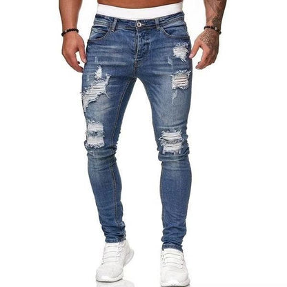 Funki Findz | Pants | Men's Ripped Distressed Skinny Jeans