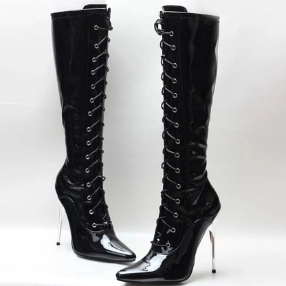 Funki Findz | Boots | Women's Super High Heel Stilettos Boots