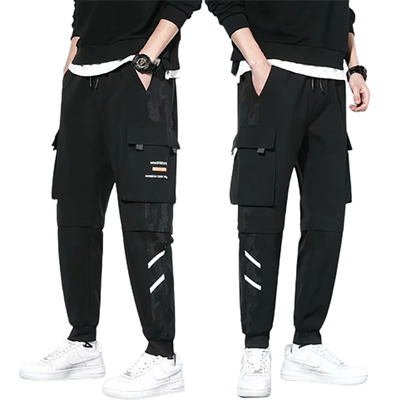 Funki Findz | Pants | Men's Slim Fit Casual Cargo Pants | Joggers