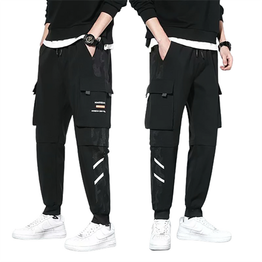 Funki Findz | Pants | Men's Slim Fit Casual Cargo Pants | Joggers