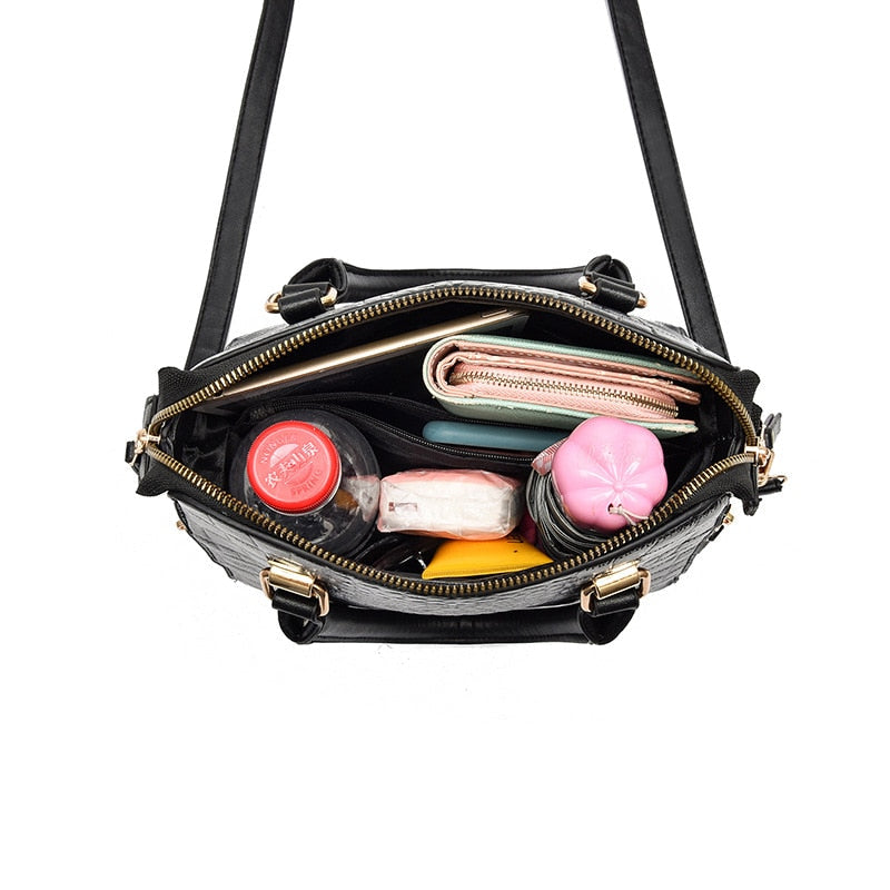 Funki Findz | Bags | Handbags | Women's Crocodile Pattern Tote