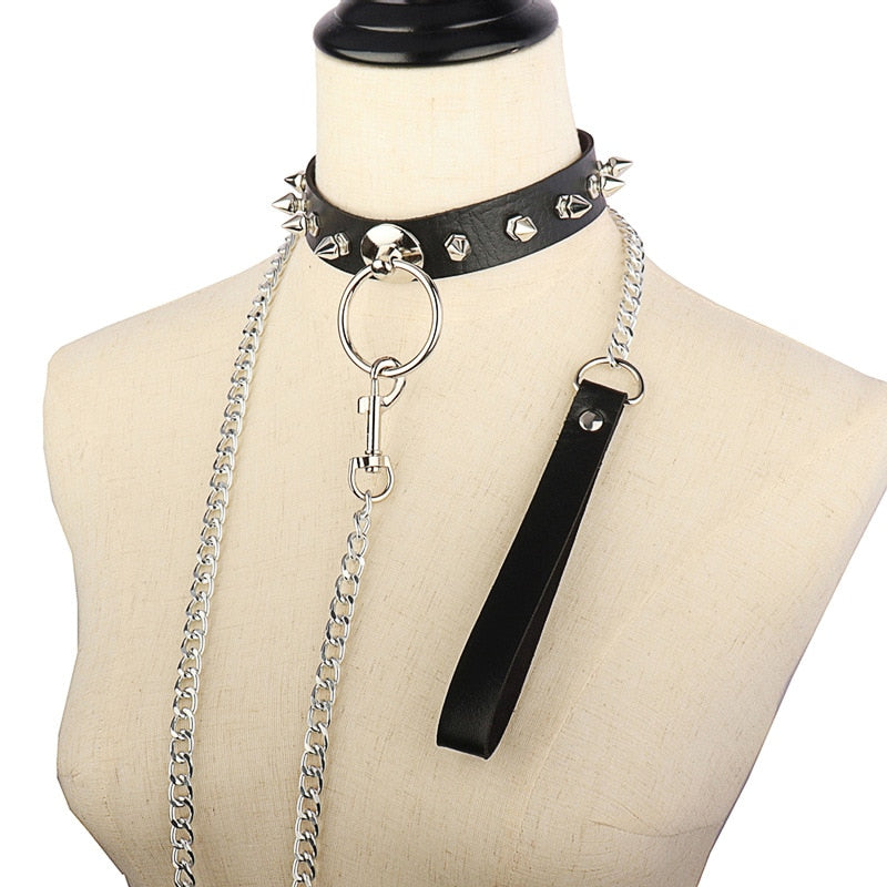 Funki Findz | Necklaces | Women's Gothic O Ring Choker Collar