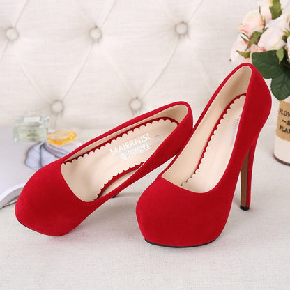 Funki Findz | Shoes | Women's Super High Heel Suede Stilettos