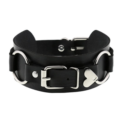 Funki Findz | Necklaces | Unisex Hip Hop PU Leather Choker