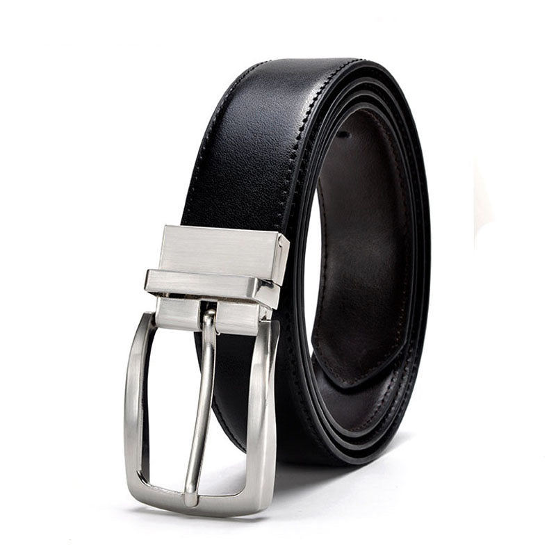 Funki Findz | Belts | Men's Luxury Leather Belt Reversible Buckle