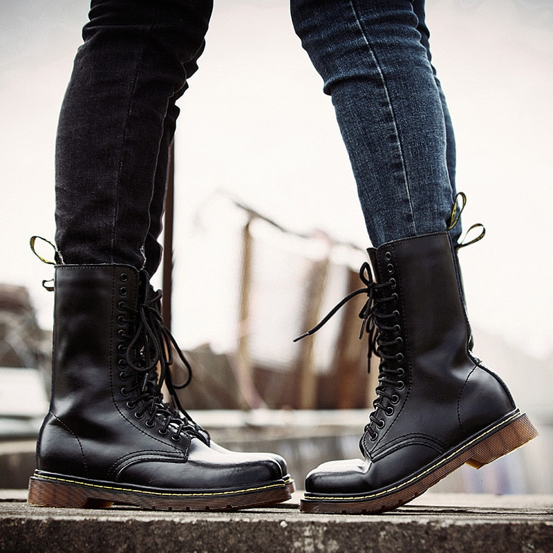 Funki Findz | Boots | Men's Gothic Punk High-Top Combat Boots