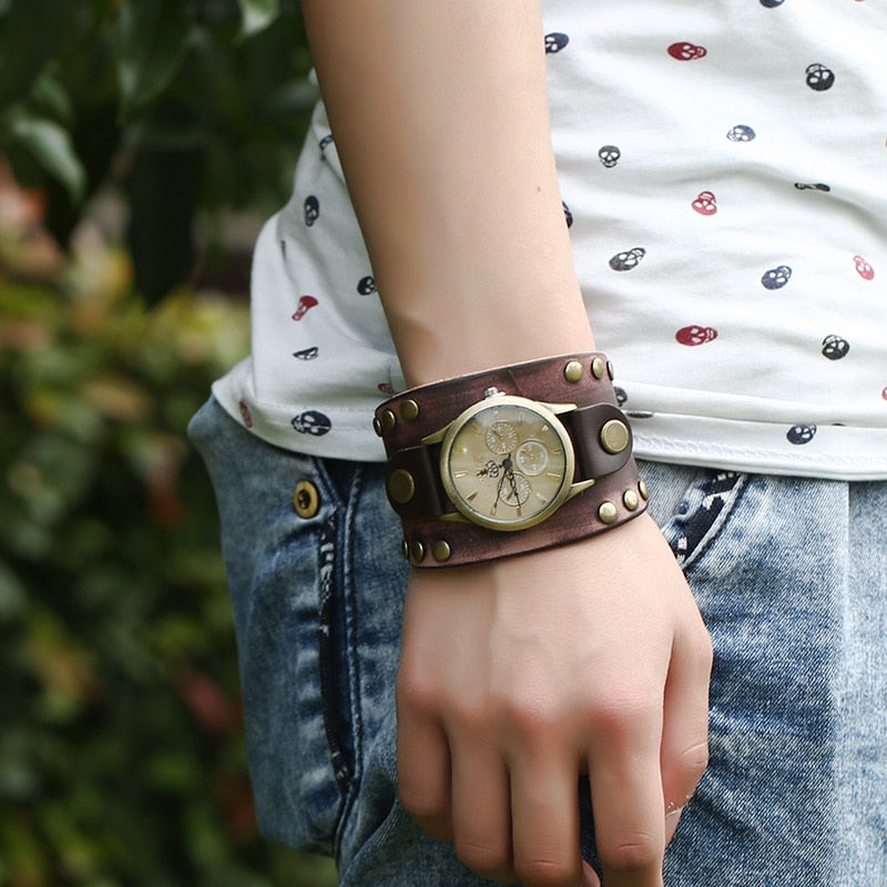 Funki Findz | Watches | Men's Women's Wide Band Punk Watch