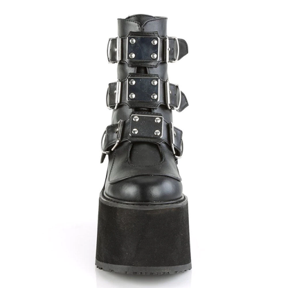 Funki Buys | Boots | Women's Buckle Ankle Boots | Women Punk Platform Boots