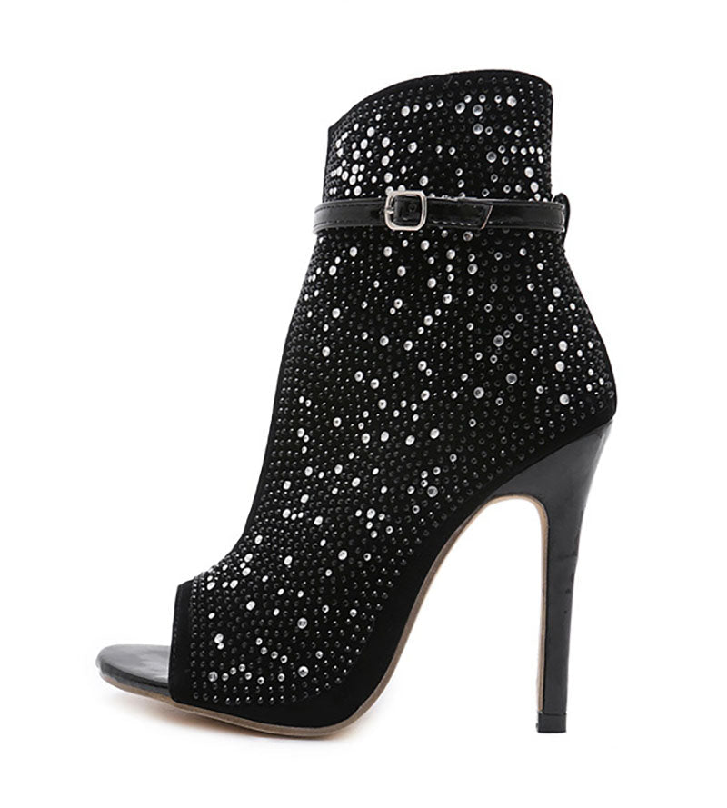 Funki Findz | Shoes | Women's Diamante Studded High Stilettos