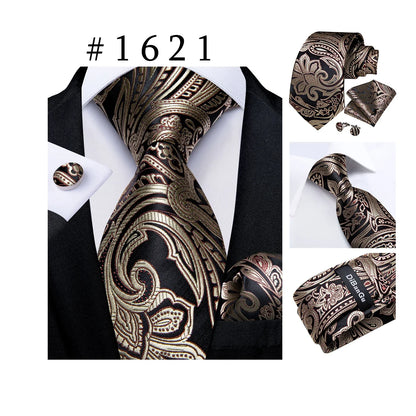 Funki Findz | Neck Ties | Men's Luxury 3Pcs Formal Tie Sets